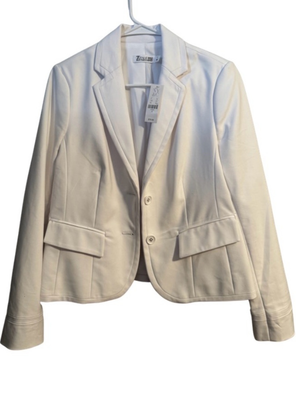 NY & Company White Women's Tailored Classic Blazer size 6 - Picture 3 of 8